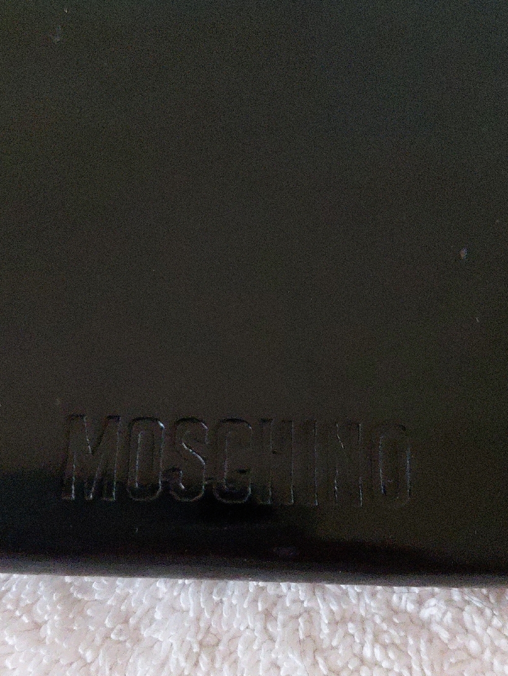 Moschino Black Women's Wallet with Red Heart Accent - Picture 2 of 7